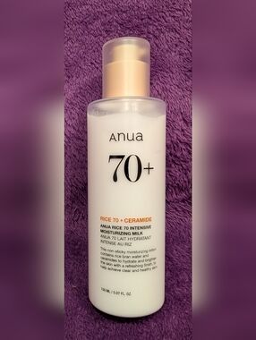Anua 70+ Ceramide Intensive Moisturizing Milk 5.07 fl. oz. BRAND NEW NEVER USED